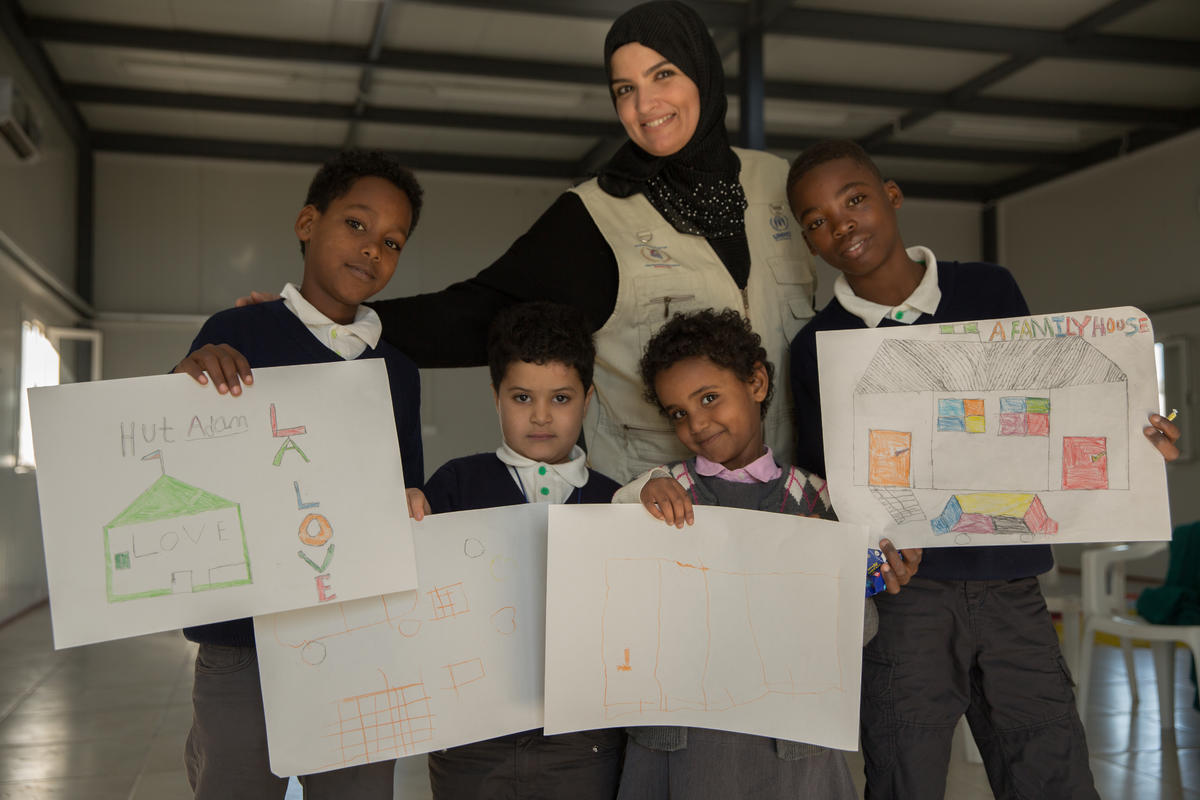 Libya. Psychosocial support for young refugee and asylum-seekers at the GDF