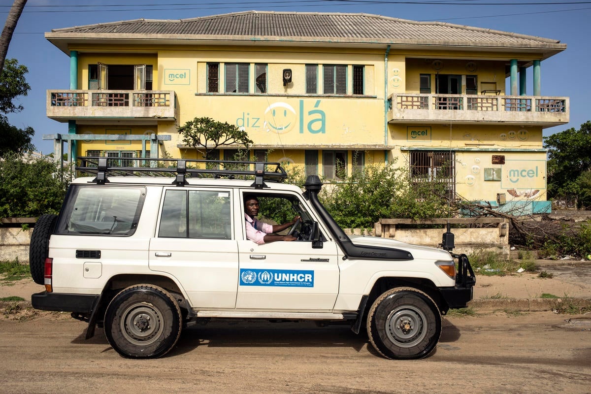 Mozambique. Meet UNHCR driver Luis Jose Faife