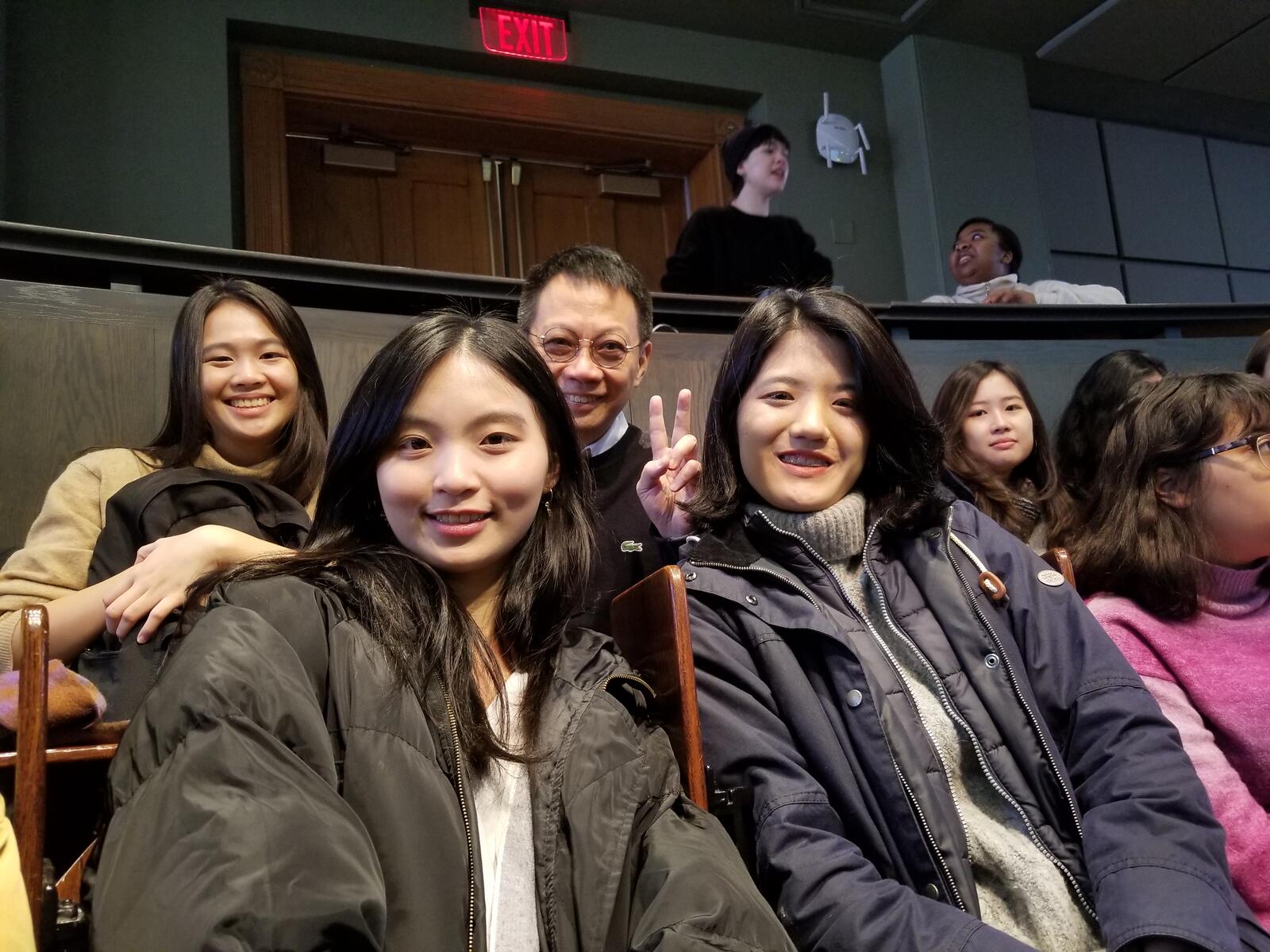 Dr Lam with Harvard College in Asia