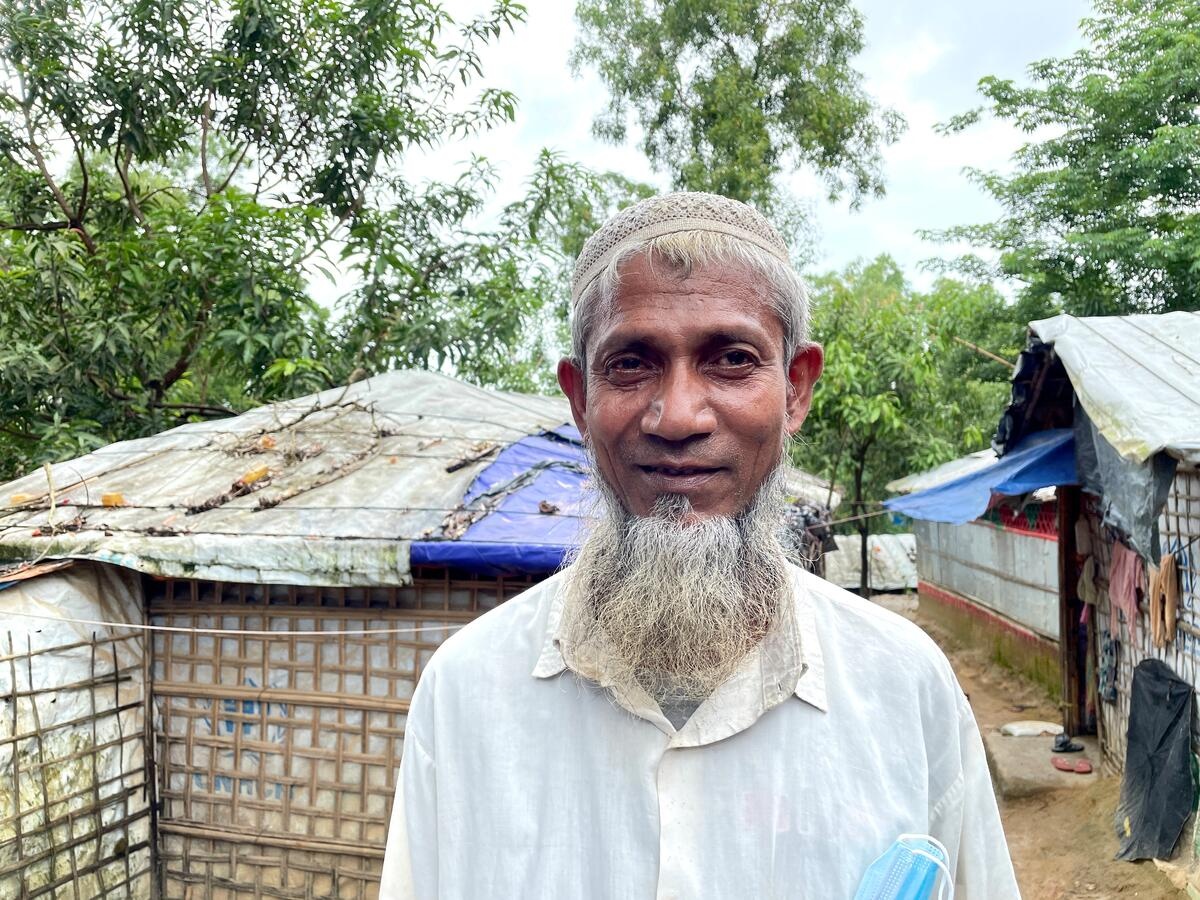 Bangladesh. Vaccination for the Rohingya refugees aged 55 and above rolled out in Cox's Bazar.