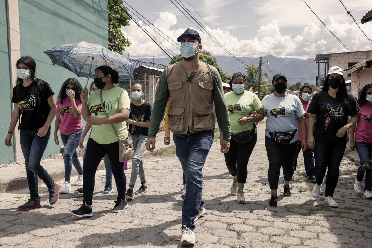 Honduras. Social worker wins Nansen Refugee Award Regional Prize for Americas.