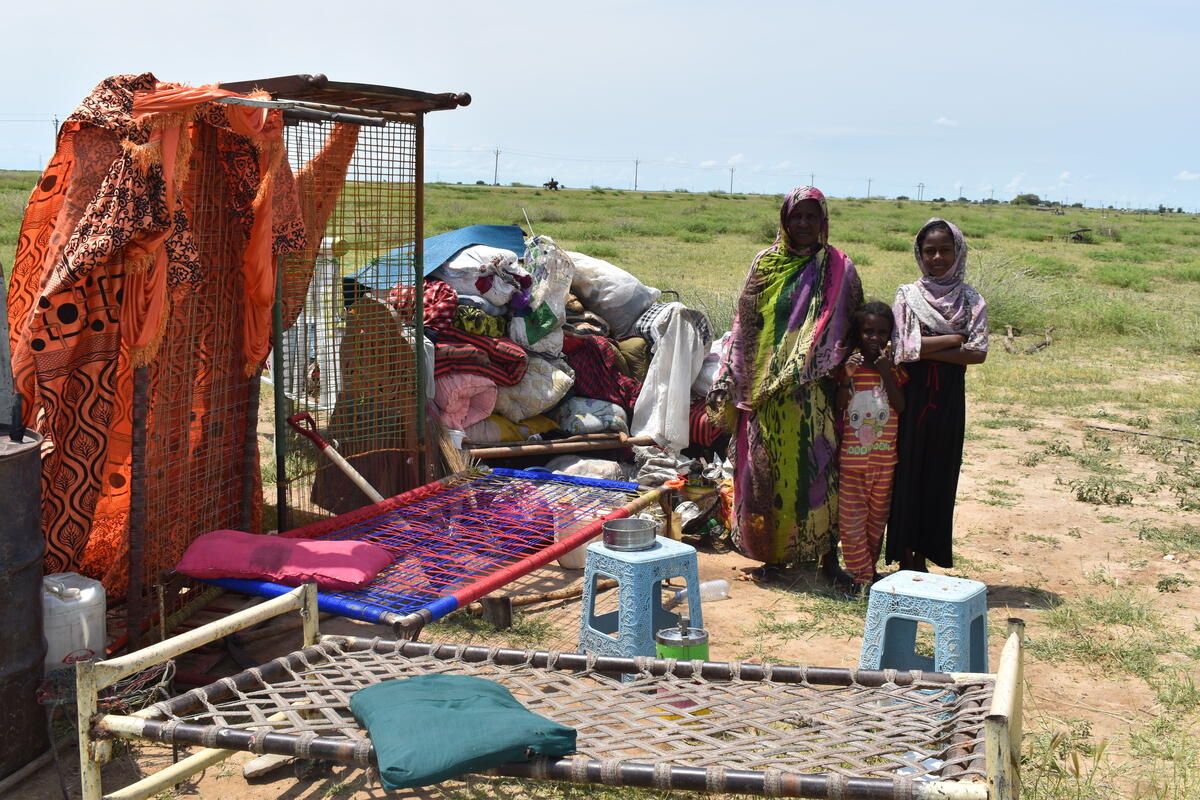 Sudan. Thousands affected after new camp floods.