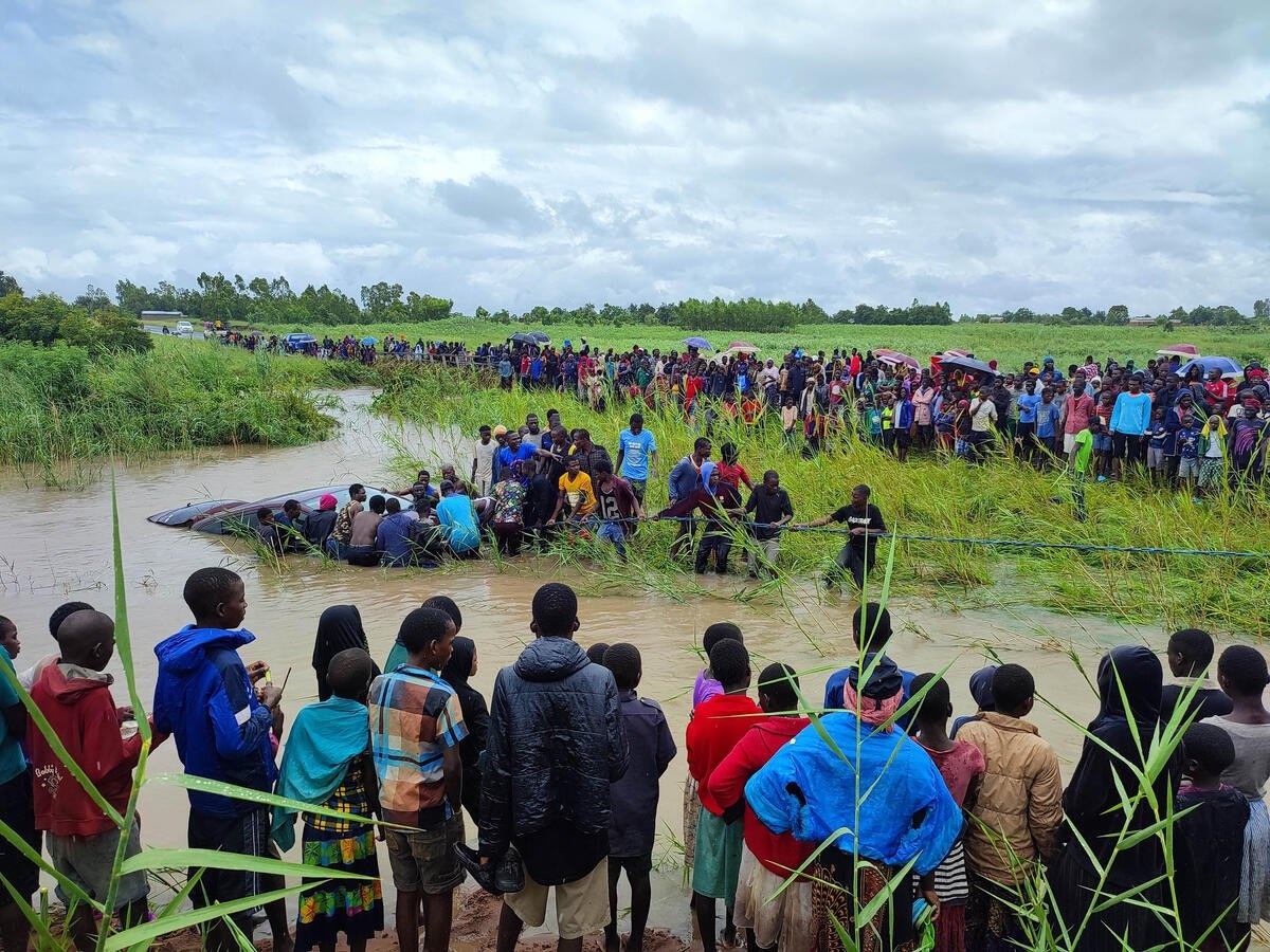 Malawi. Tropical Storm Ana causes devastation in southern Malawi