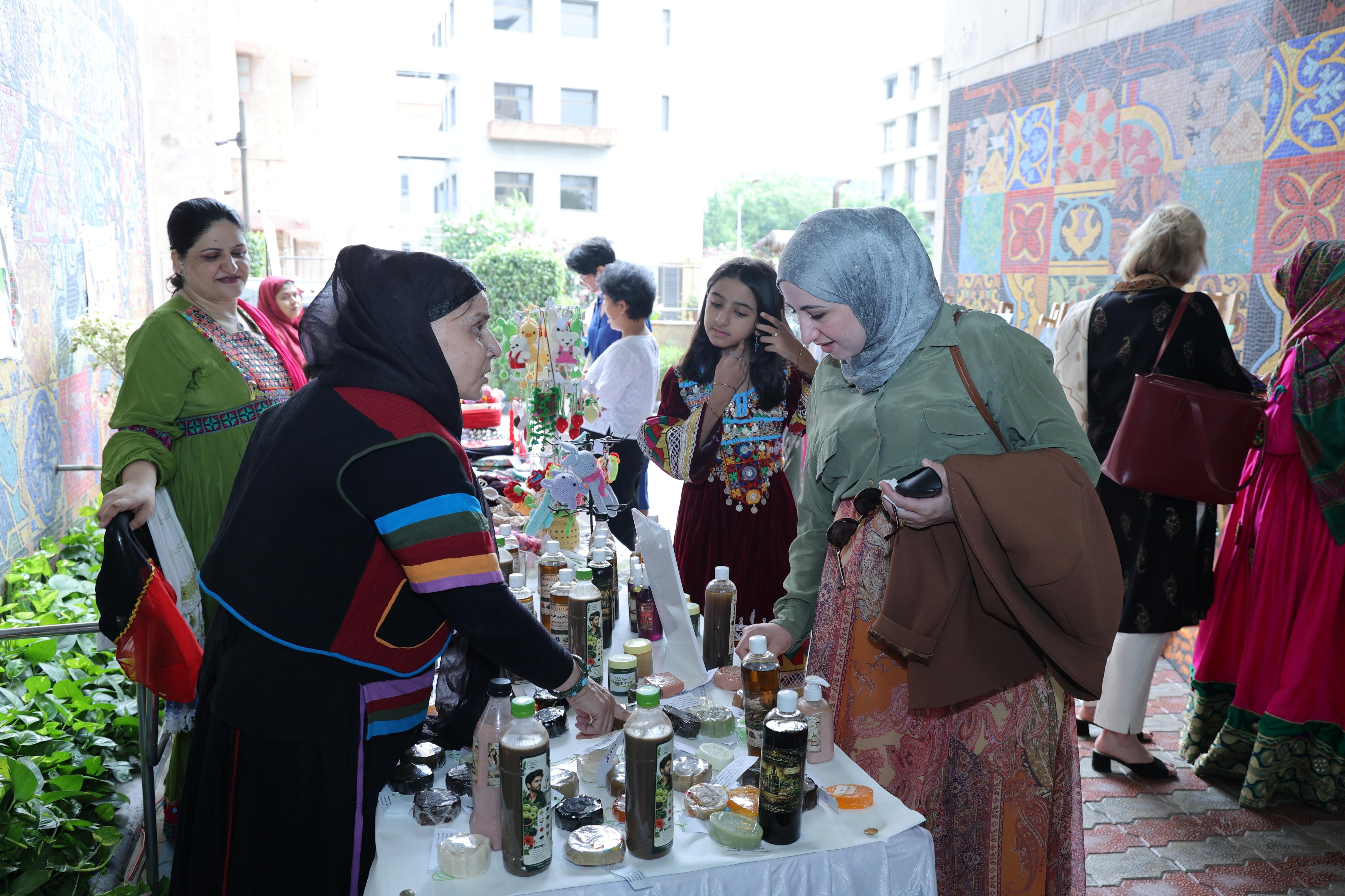 Refugee entrepreneurs showcase handcrafted products and livelihood initiatives, highlighting their creativity, skills and contributions to the communities they call home.