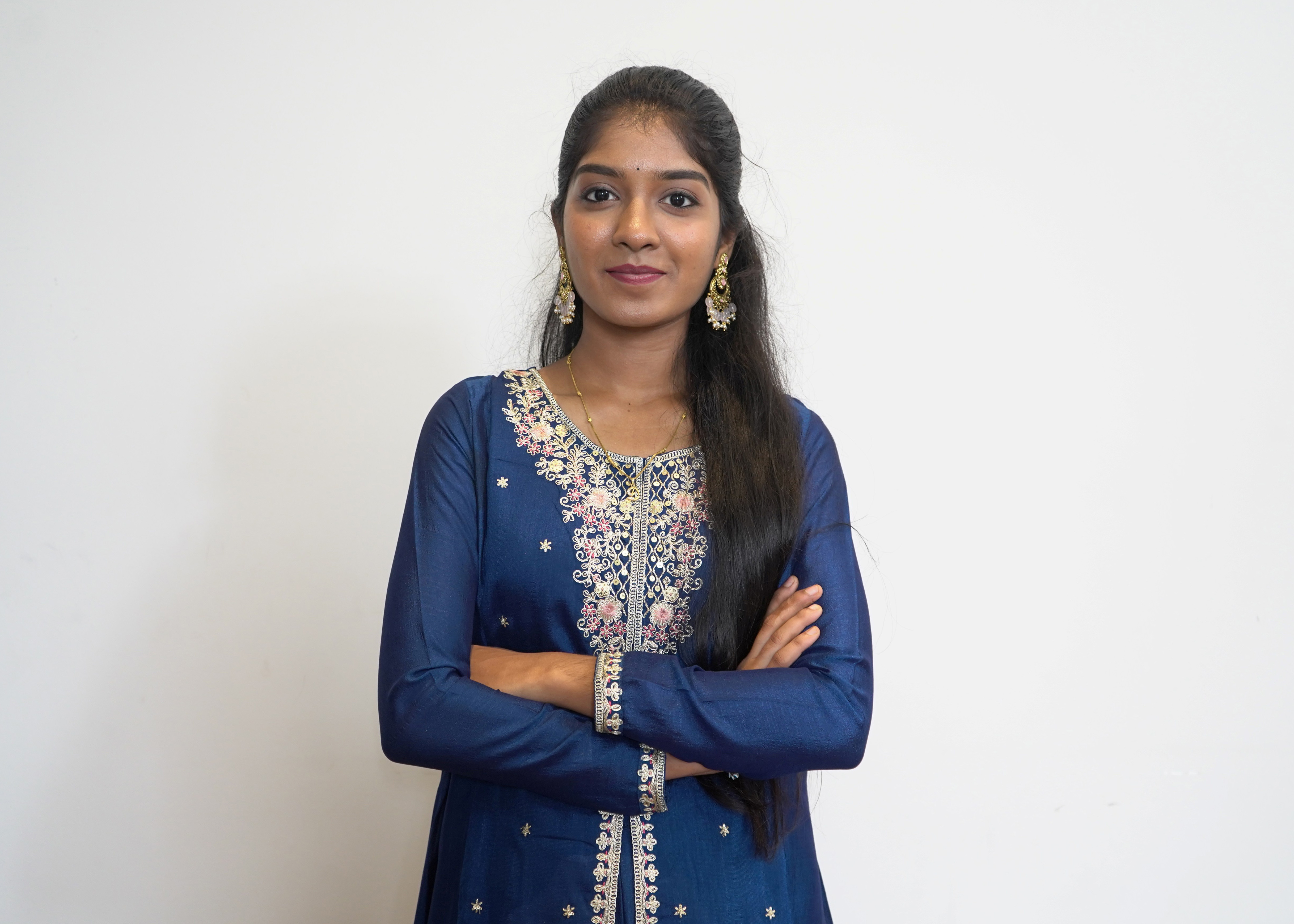 Portrait of Sri Lankan refugee Dishatana,
