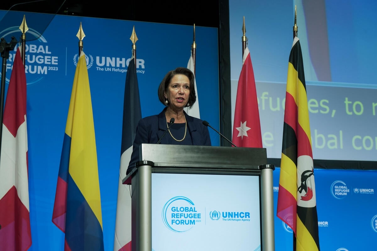 Switzerland. Opening plenary session of the Global Refugee Forum 2023