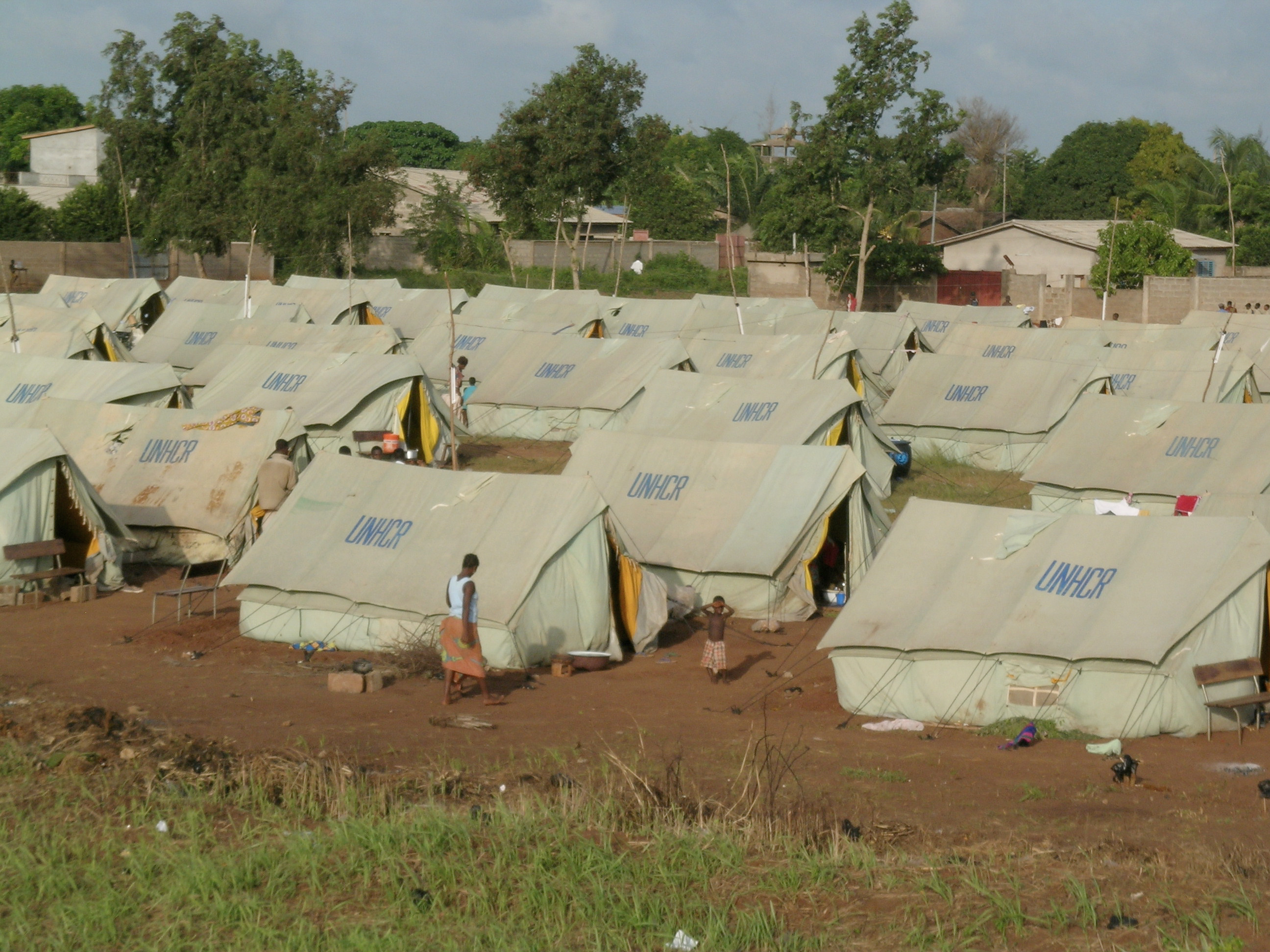 Benin's Come camp hosts more than 1,300 Togolese refugees from the recent influx