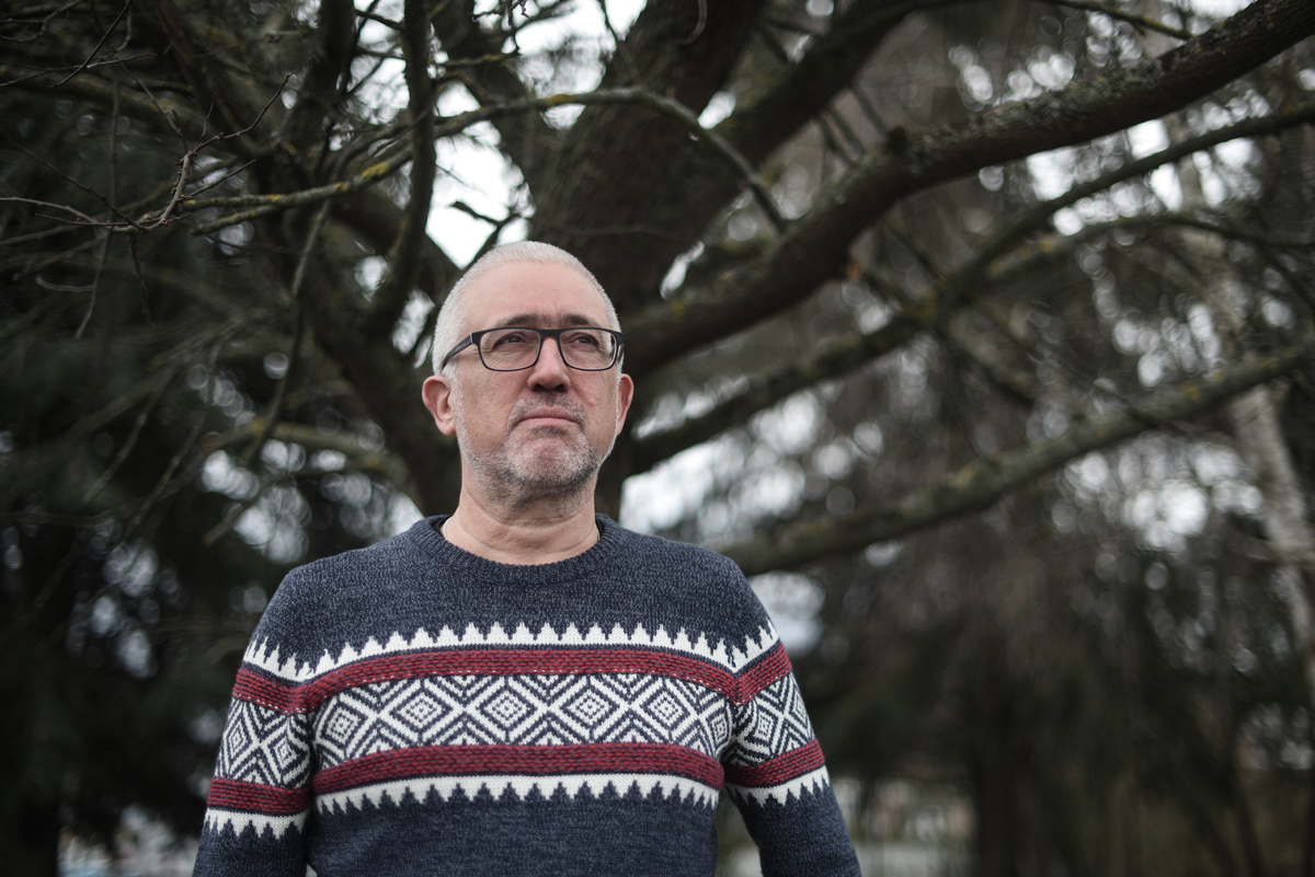 France. Rural village opens its chateau to refugees