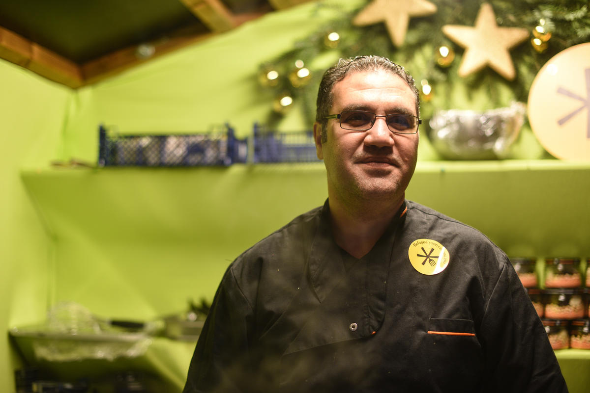 France. From 18 to 24 December, the Refugee Food Festival is at the Christmas market in Strasbourg with three chefs cooking cuisine from their homeland.