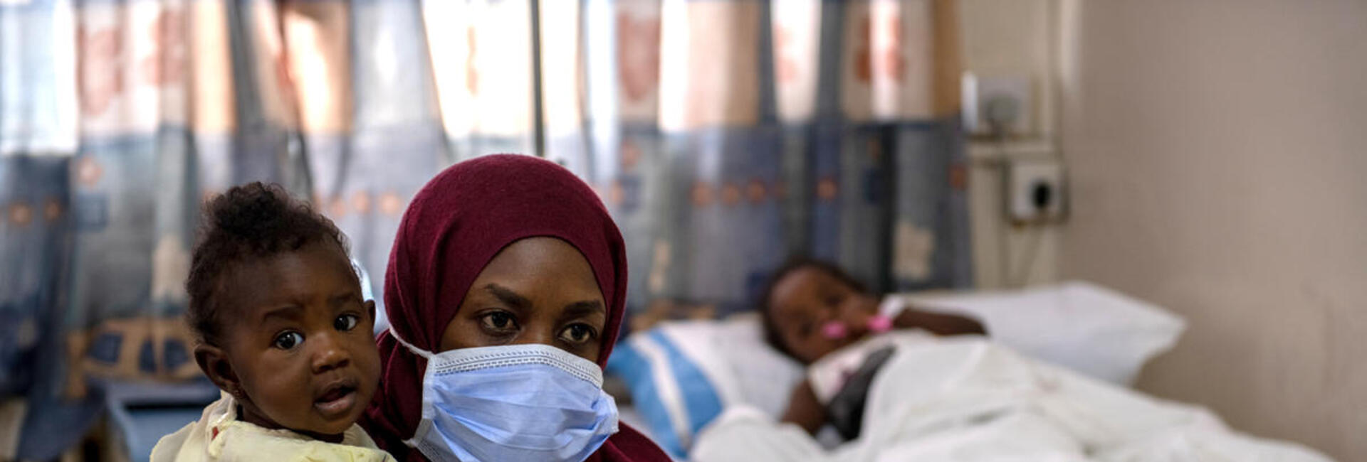 Jordan. UN High Commissioner for Refugees visits hospital in Amman