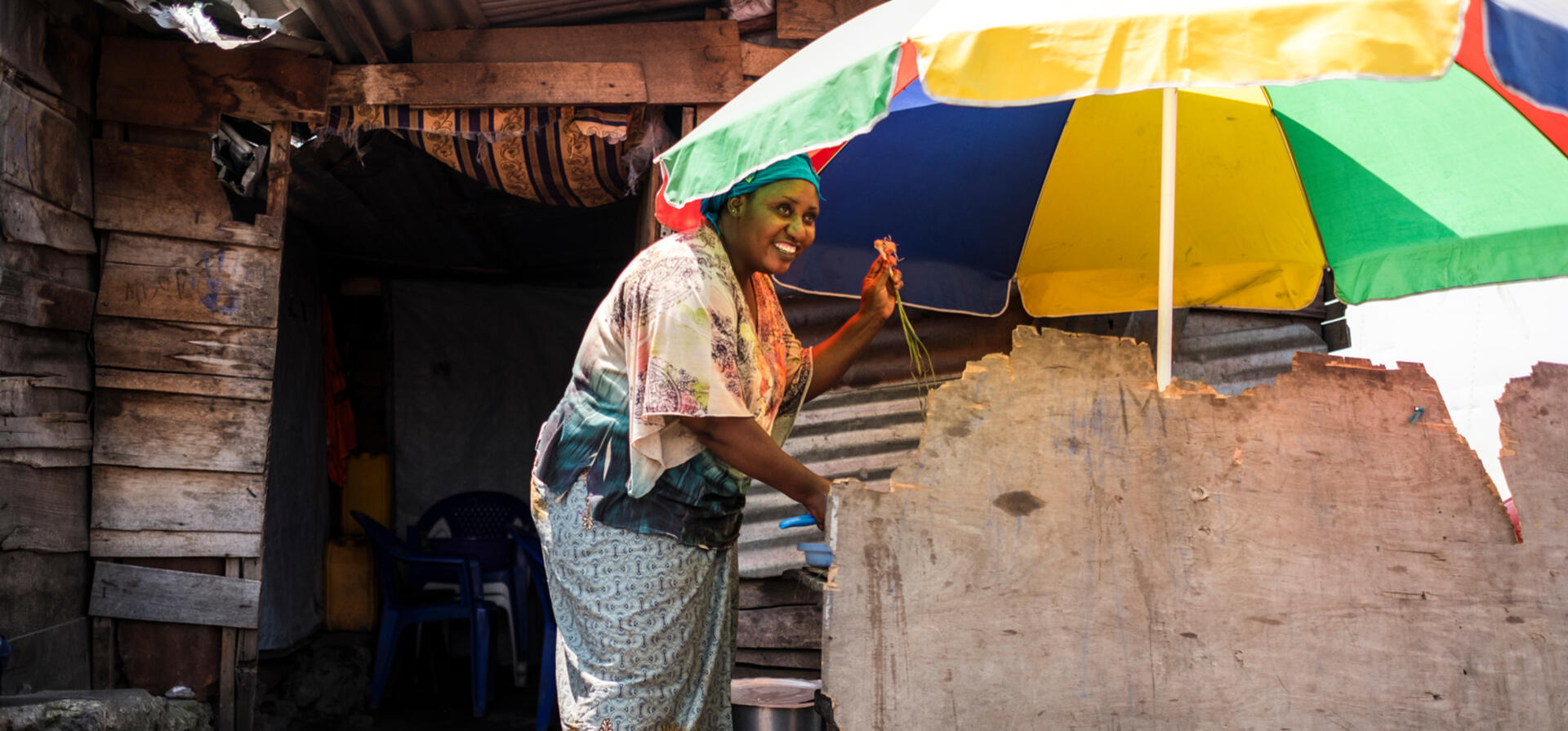 Democratic Republic of the Congo. Burundian refugee starts new life as restaurateur