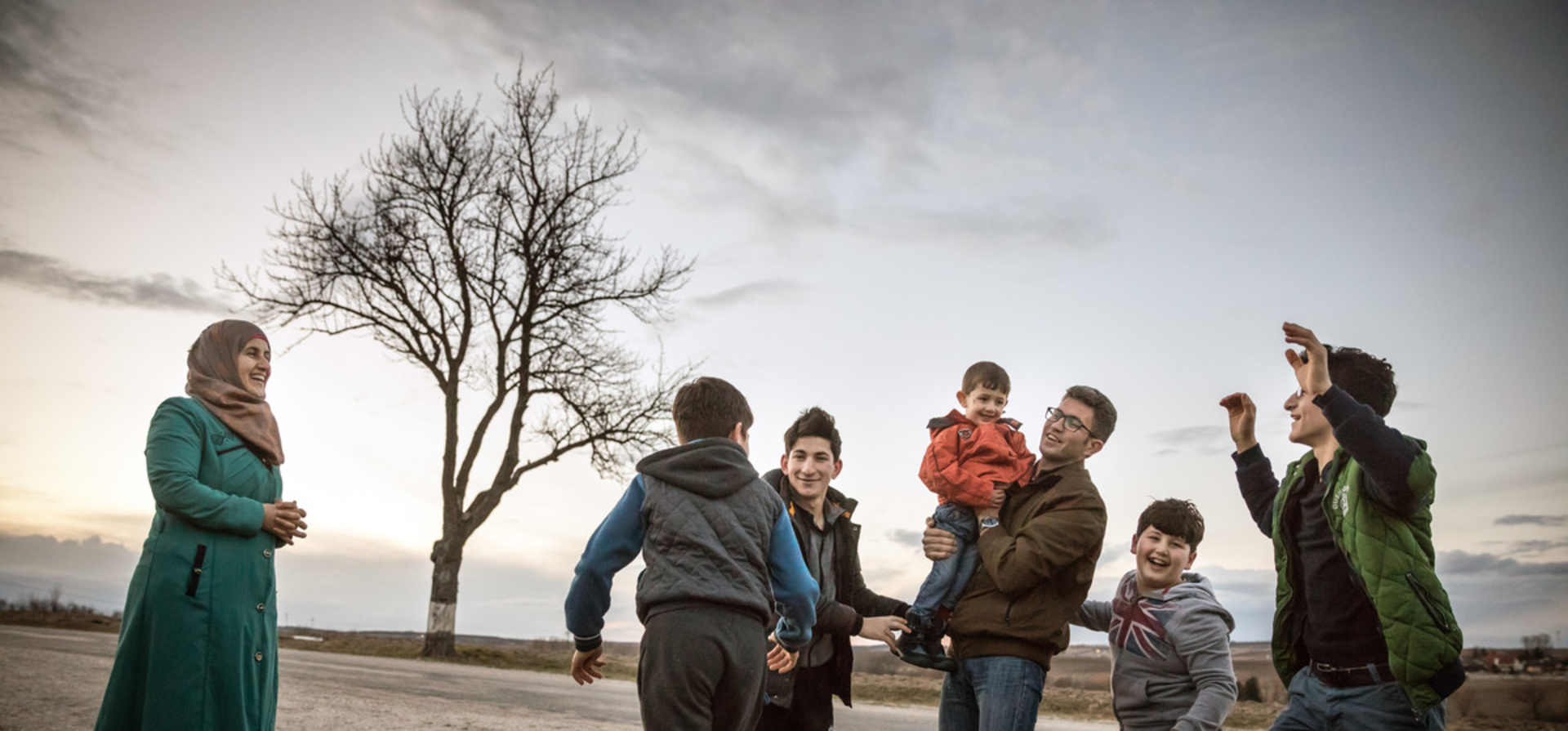 Austria. Refugees long for reunion with loved ones left behind.