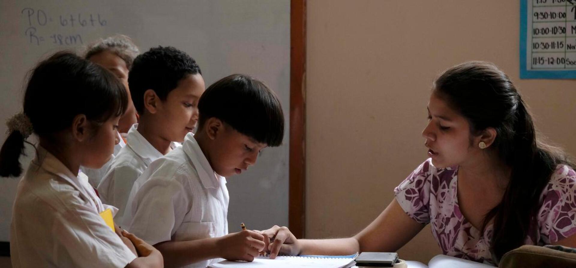 Honduras. Education centres a haven of peace in gang-controlled zones