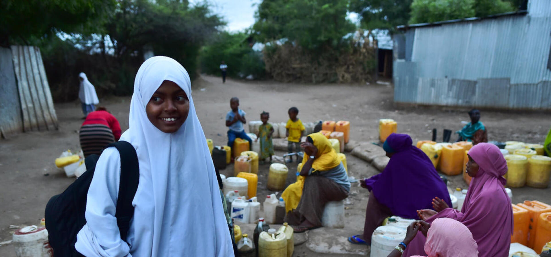 Kenya. Sister's sacrifice and UNHCR support help refugee girl fulfil her ambitions