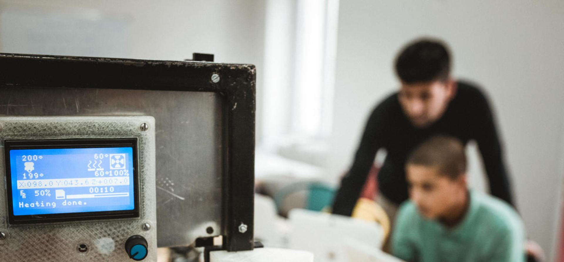 Greece. 3D building workshop for youth, aged 14-17, from unacompanied minors shelters, safe zones and day centres