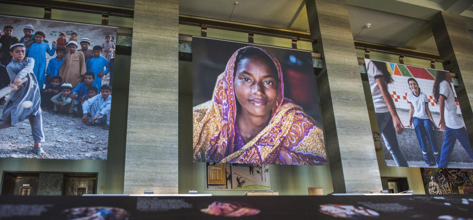 UNHCR's exhibition 'Everyone Counts' marks the Global Refugee Forum in Geneva.