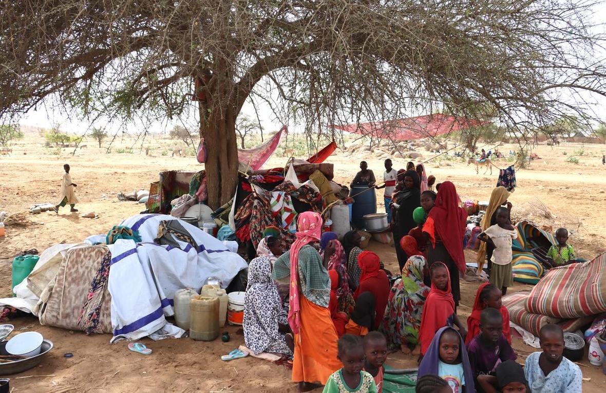 Chad. Thousands of refugees cross border fleeing violence in Sudan