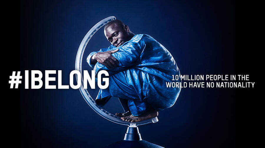 One of the striking "I Belong" campaign images created by United Colors of Benetton. 
