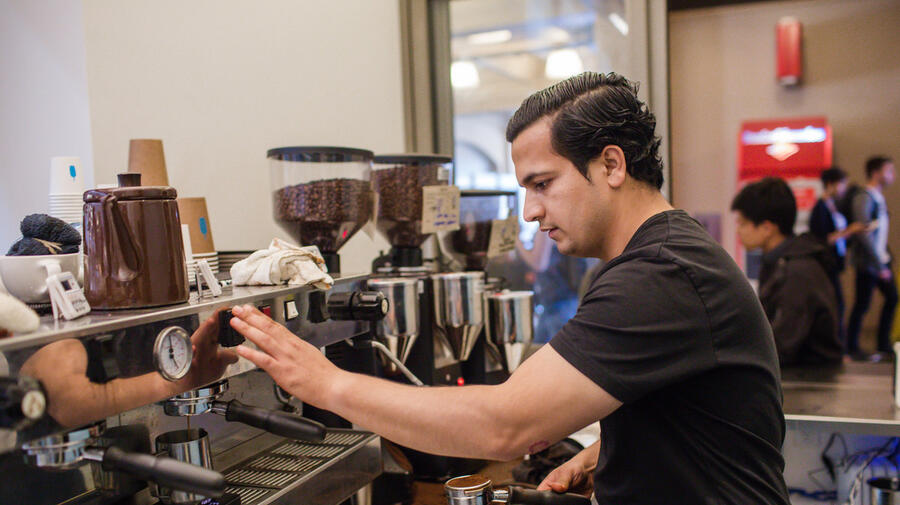 California coffee project gives refugees grounds for hope