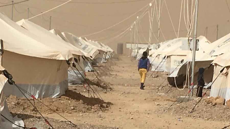 UNHCR opens new camps for Mosul displaced as winter bites