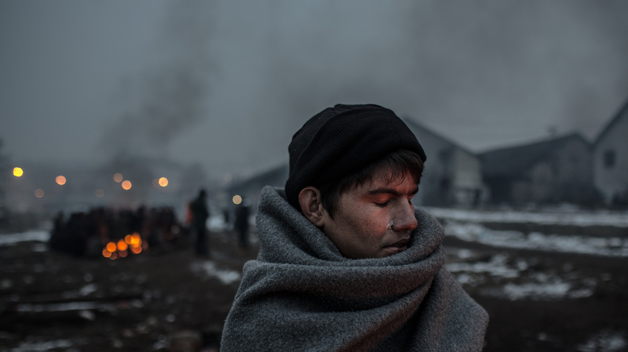 Serbia. Refugees stuck in transit