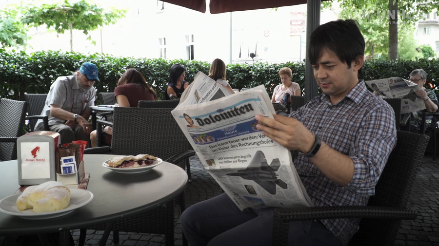 Determined young Afghan eyes academic success in Italy