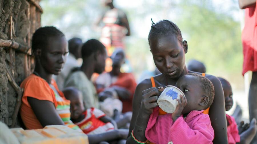 South Sudan. War and hunger drive displacement