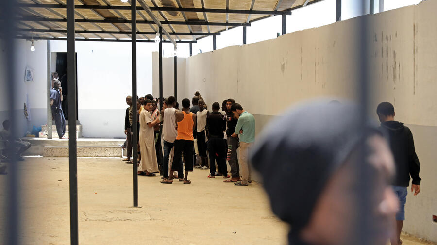 Libya. UN High Commissioner for Refugees's visit