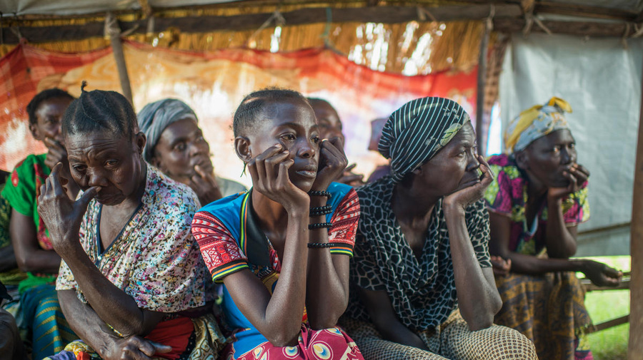 Democratic Republic of the Congo. Displaced women and children face violence and forced labour