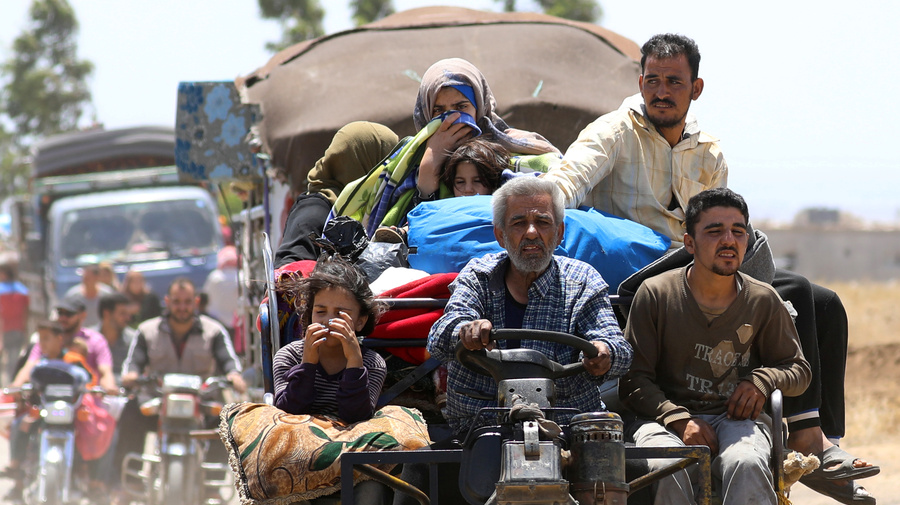More than 320,000 Syrians have been displaced by the latest fighting in South West Syria. 