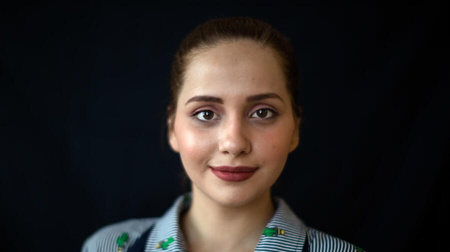 Germany. Portraits of DAFI scholarship winners and refugee students