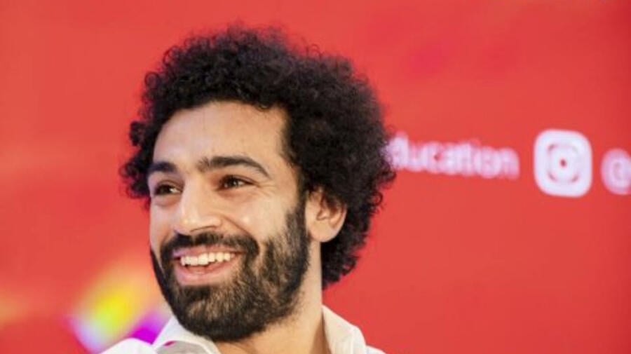Egyptian football star Mo Salah calls for a team effort to ensure disadvantaged children receive a life-changing education
