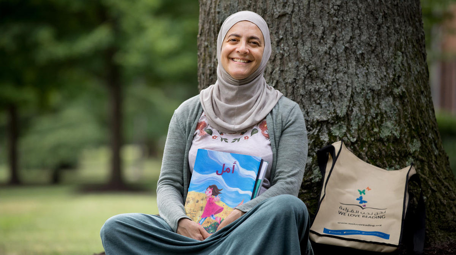 Jordan. Reading advocate is Nansen Refugee Award Regional Winner for MENA