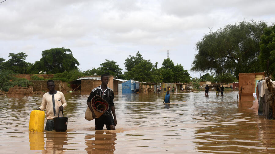Niger. Floods