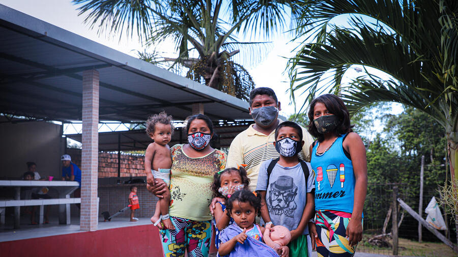 Brazil. New shelter improves reception conditions for indigenous refugees