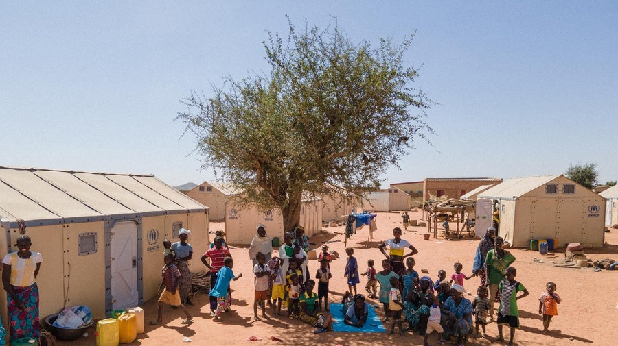 Burkina Faso. Internally displaced families struggling to survive