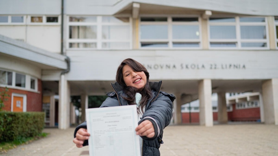 Croatia. Birth certificate error has made nine-year-old girl stateless