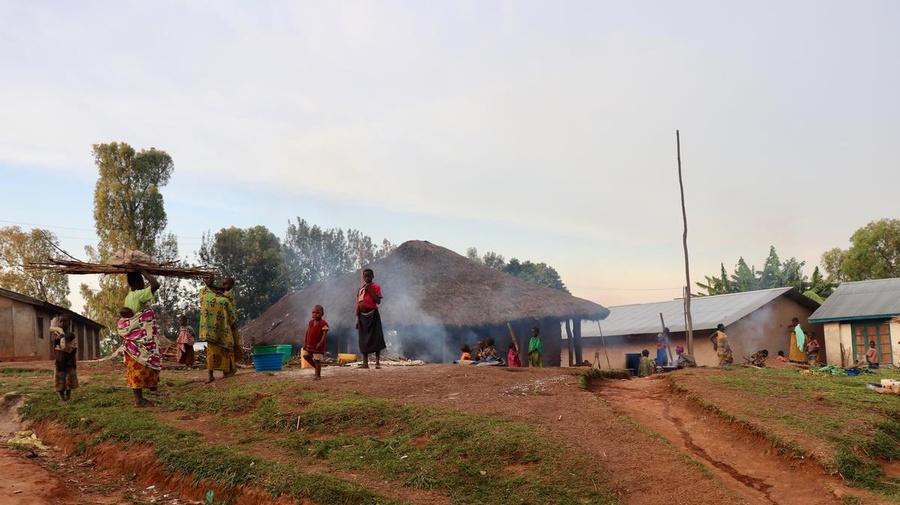 A 2018 photo of a displacement site in Drodo, Djugu Territory, where another deadly attack occurred late last year.