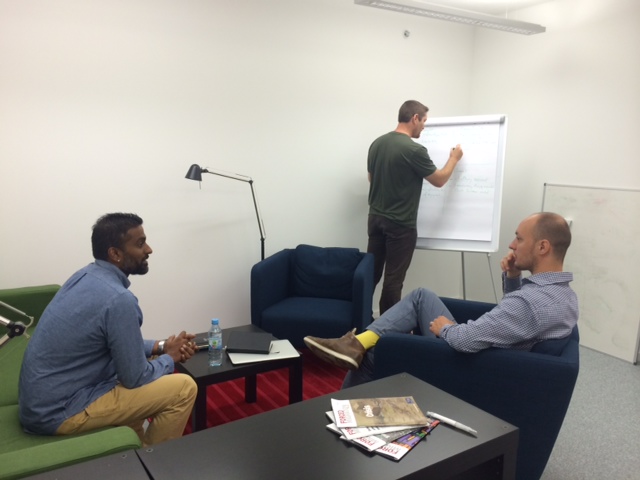 Group work during JIPS strategy development process