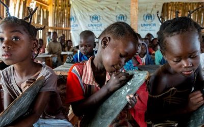 How do you measure innovation in refugee education initiatives?