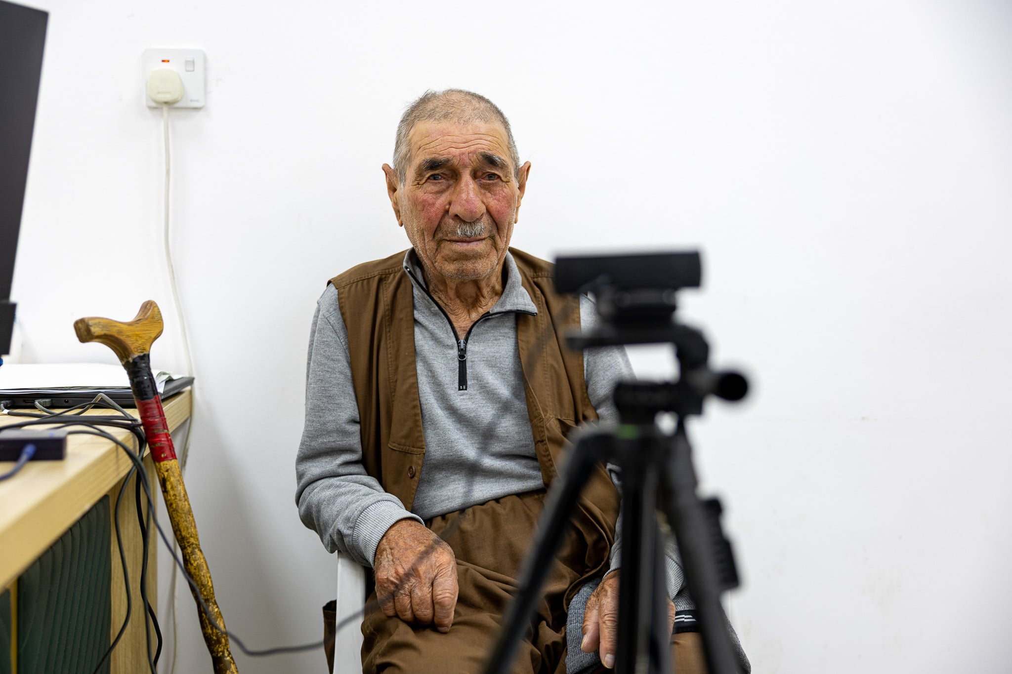 Syrian refugee, Ali Abde