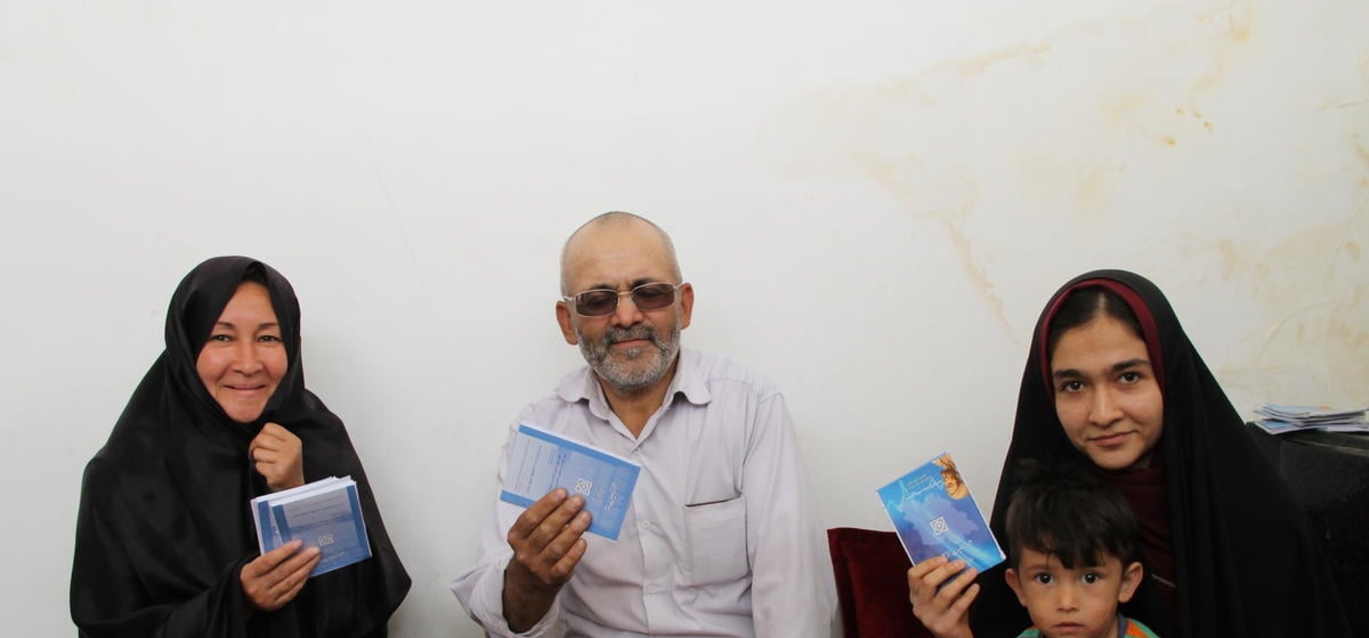 Iran. Afghan family among thousands benefiting from health insurance scheme