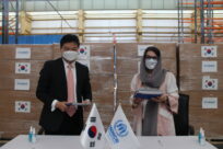 جمهوری کره 1 میلیون ماسک برای محافظت از پرسنل بخش بهداشت و درمان ایران در برابر بیماری کووید-19 اهدا می‌کند