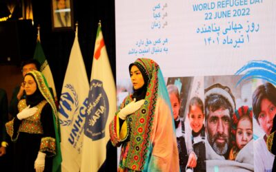 كميساريا روز جهانی پناهنده را برای اولین بار پس از بیماری کووید-19 در ایران گرامی می دارد