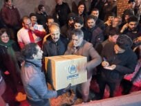 کمک‌های کمیساریا برای امدادرسانی وارد مناطق زلزله‌زده ایران شد