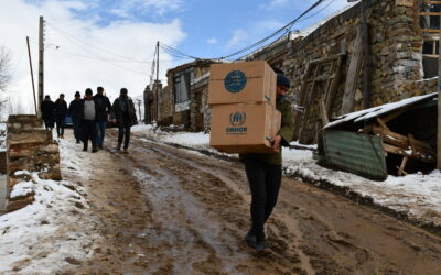 UNHCR relief convoy has arrived in Khoy