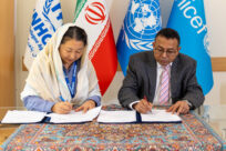 یونیسف و کمیساریای عالی سازمان ملل متحد در امور پناهندگان تفاهمنامه گسترش همکاری‌ها برای کودکان آسیب‌پذیر در ایران را امضا کردند