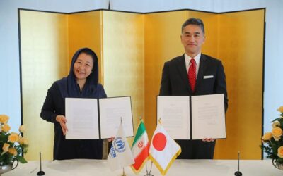 Japan and UNHCR sign a USD 3.3 million agreement in support of Afghan refugees living in Iran
