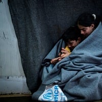 Displaced Child in Syria