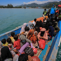 Indonesia. Rohingya refugees rescued after harrowing sea journey that claimed lives